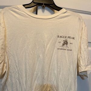 Old Navy Cream Eagle Peak T-Shirt